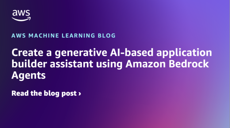 Create a generative AI-based utility builder assistant utilizing Amazon Bedrock Brokers